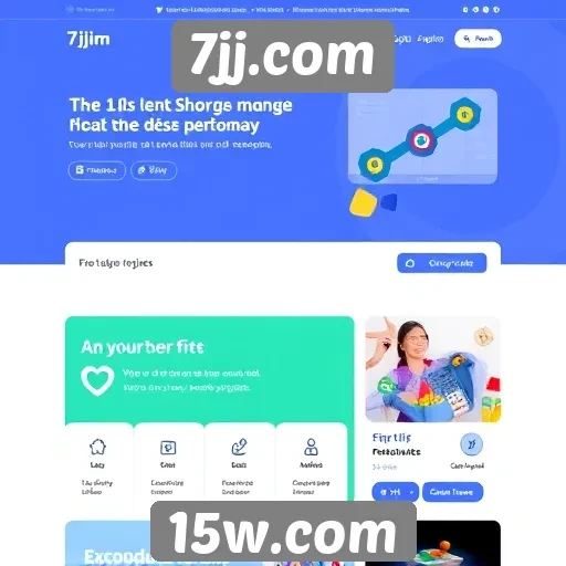 Facilidade de uso e design do site 7jj.com