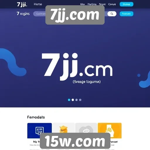 Interface do usuário do 7jj.com é amigável